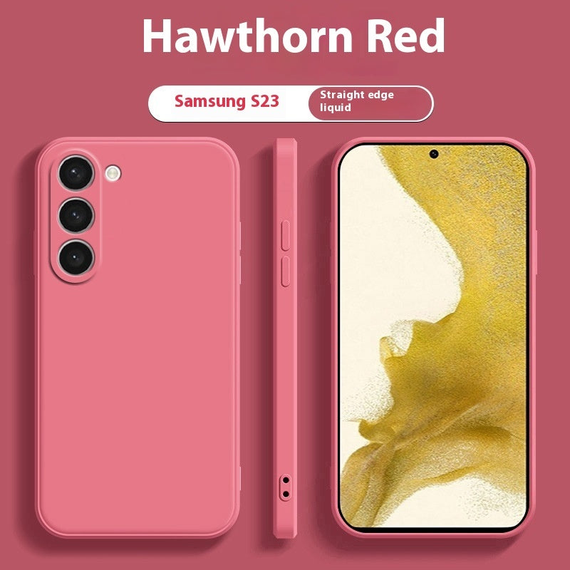 Advanced Liquid Silicone New Lens All-inclusive Phone Case