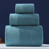 Pure Cotton Towels Three-piece