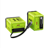 Gallium Nitride Fast Charge Comes With Telescopic Data Cable Mecha Wind Integrated Charging Plug Android Ios Universal