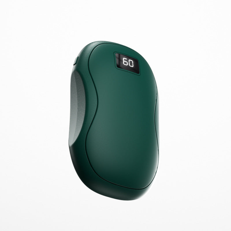 Large Capacity Double-sided Heating Digital Display USB Charging Portable Hand Warmer