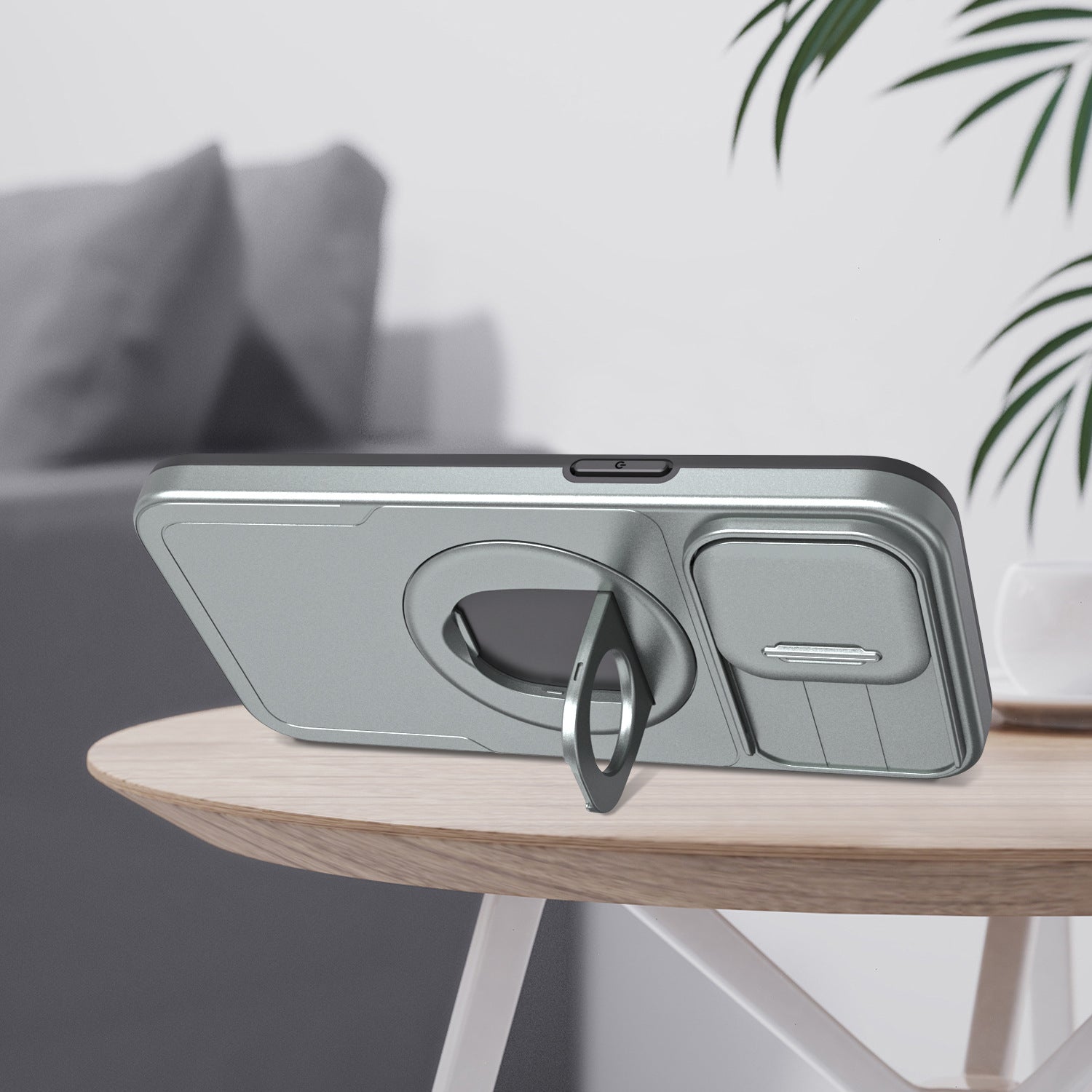 Plastic Anti-fall Shock Bracket Phone Case