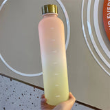 Outdoor Sports Fitness Frosted Gradient Sports Water Cup
