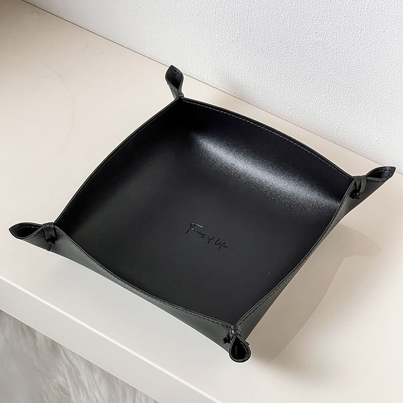 Affordable Luxury Style Leather Storage Tray