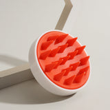 Massage Tool Cleansing Scalp Bath Comb Hair Tools Soft Silicone Shampoo Brush
