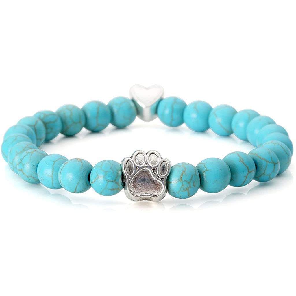 Cute Pet Paw Print Bracelet Love Alloy
