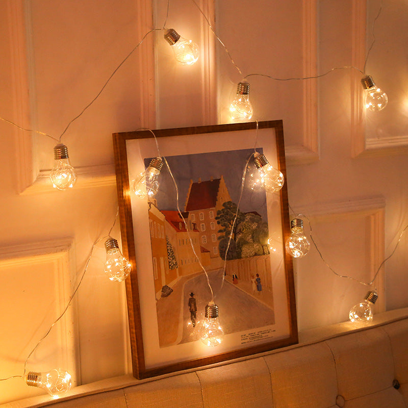Outdoor Garden Courtyard Decoration Waterproof LED Bulb Light String