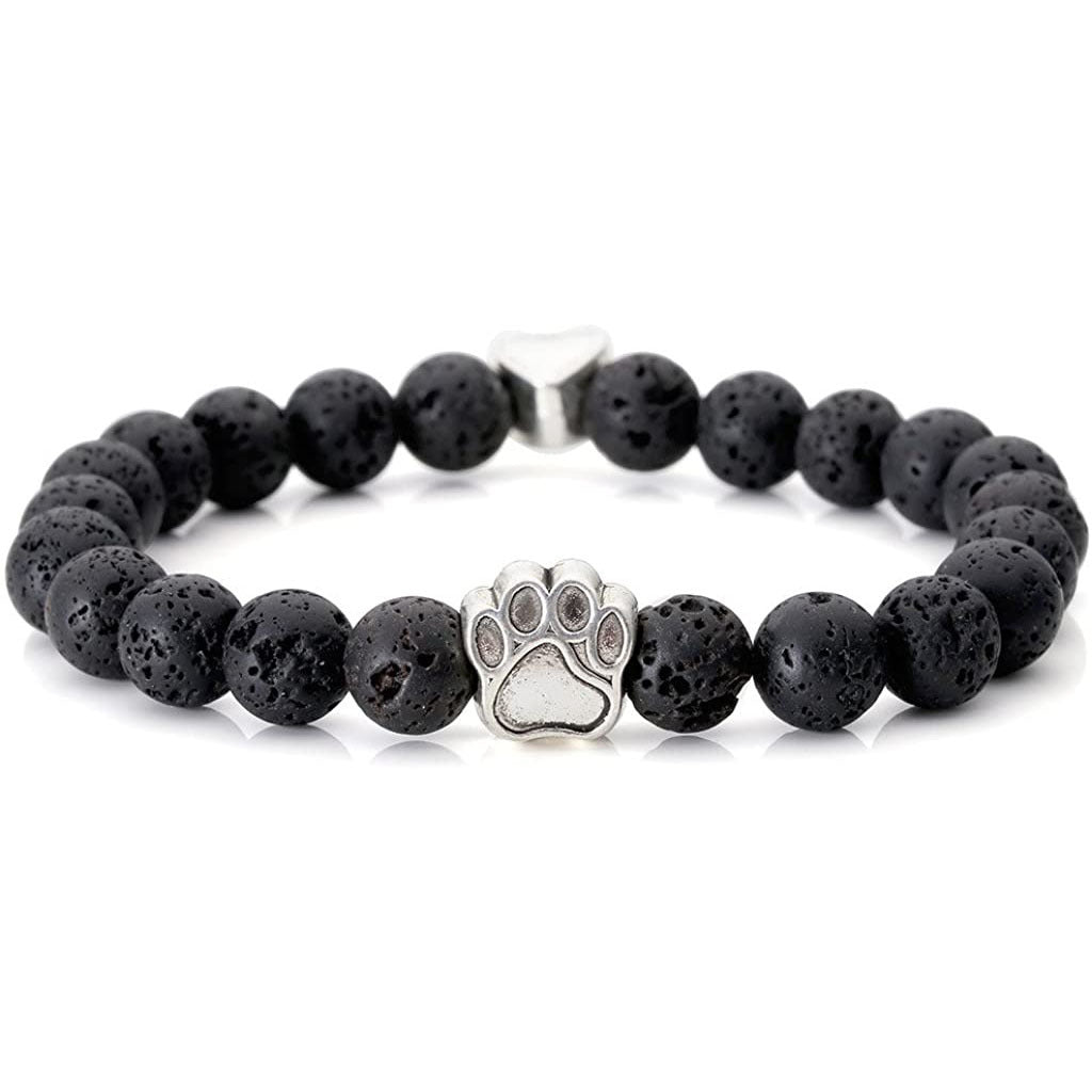 Cute Pet Paw Print Bracelet Love Alloy