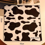 Simple Cartoon Printed Cat Cloth Cosmetic Bag