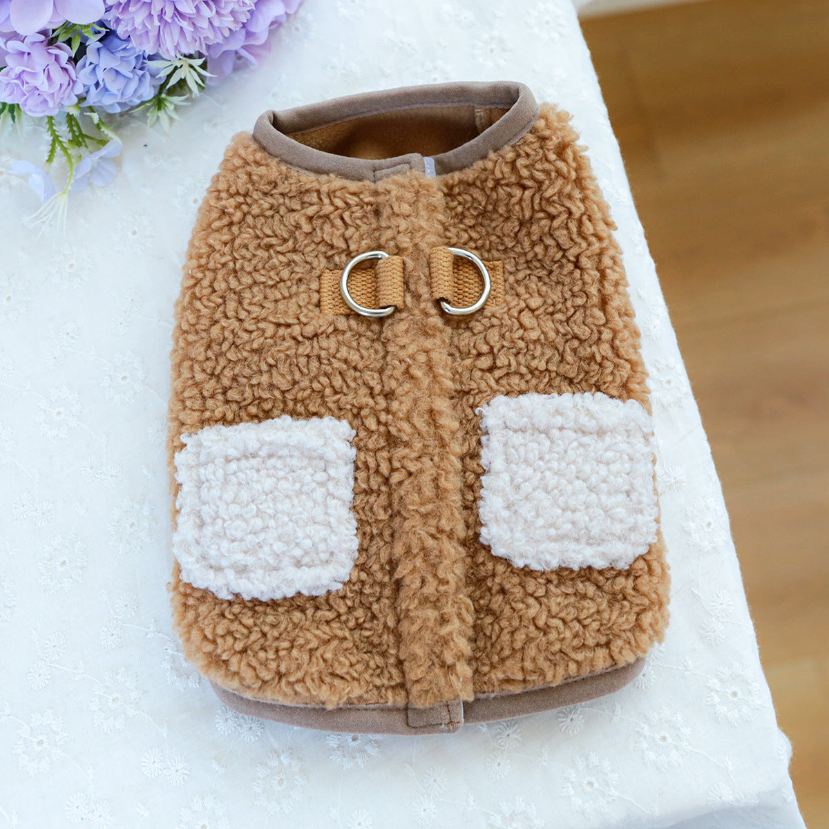Autumn And Winter New Pocket Vest Pet Clothes