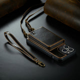 Fashion Personality Card Zipper Phone Case