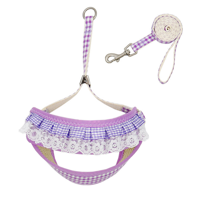 Dog Hand Holding Rope Small Dog Vest