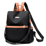 Backpack All-match Anti-theft Messenger Bag White Ditch