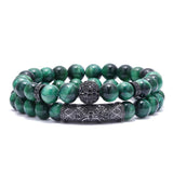 Tiger-Eye Bracelet Men's Versatile Accessories Niche High Sense Ornament Natural Stone Bracelet