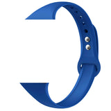 Small Waist Silicone Watch Strap Double Buckle Snap Button
