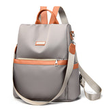 Backpack All-match Anti-theft Messenger Bag White Ditch