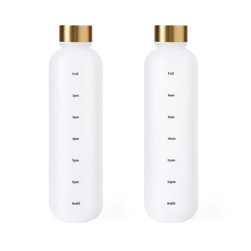 Outdoor Sports Fitness Frosted Gradient Sports Water Cup