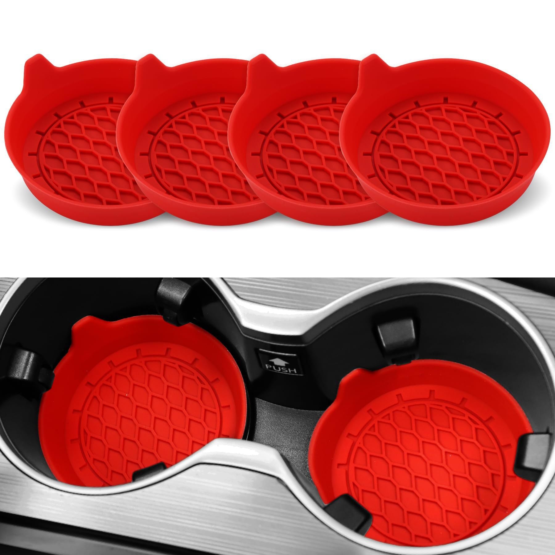 Car Anti-slip Silicone Coaster