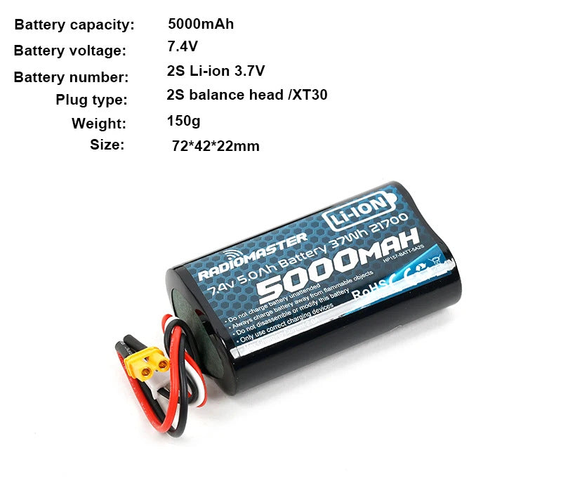 Remote Control TX16 TX12 Boxer Special Battery