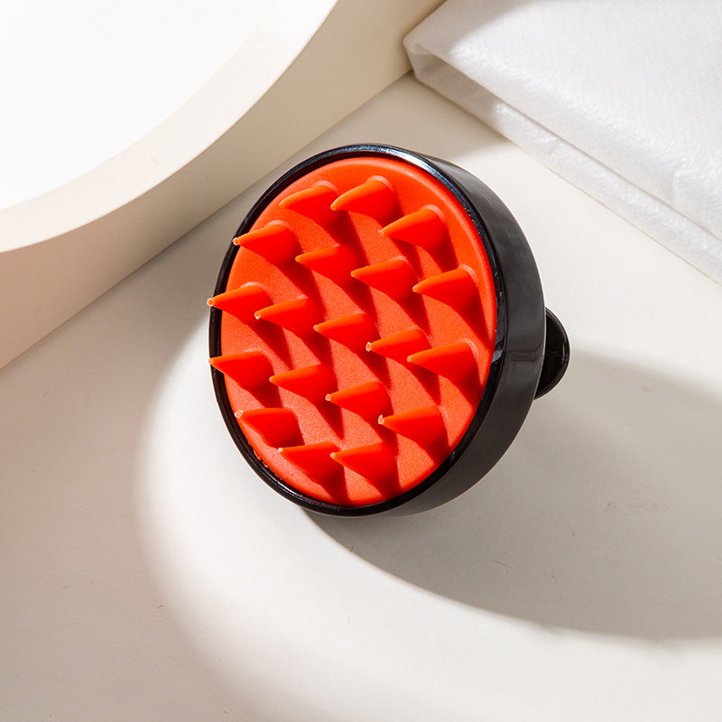 Massage Tool Cleansing Scalp Bath Comb Hair Tools Soft Silicone Shampoo Brush