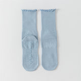 Women's Middle Tube Non-slip Boneless Pure Cotton Athletic Socks