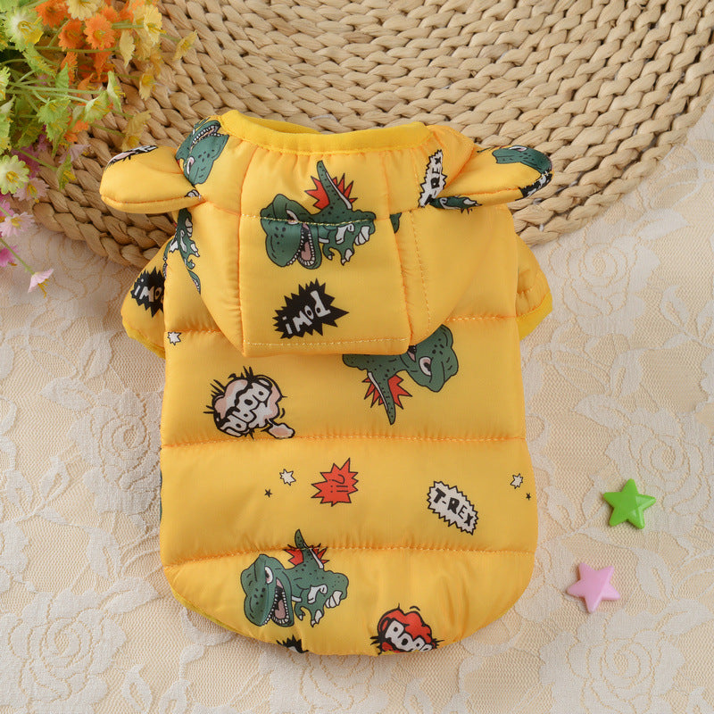 Small Dog Bread Down Cotton Jacket