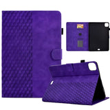 Tablet Leather Case Diamond Frosted Card Holder Drop-resistant