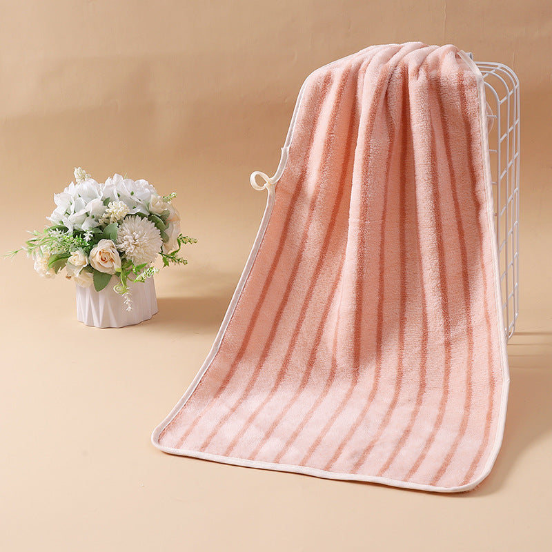 Coral Fleece Towel Face Wrapping Can Be Hung