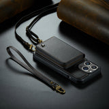 Fashion Personality Card Zipper Phone Case