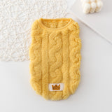 Pet Clothes Thermal Knitting Thickened Vest