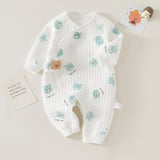 Baby's Thin Cotton Warm Jumpsuit Baby Romper