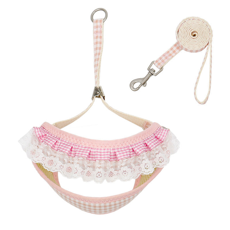 Dog Hand Holding Rope Small Dog Vest