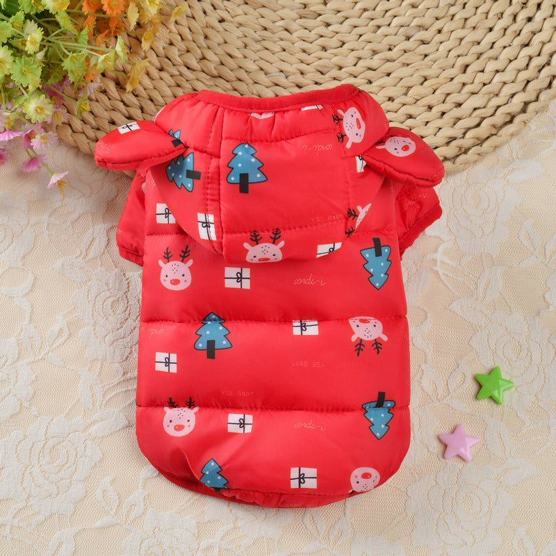 Small Dog Bread Down Cotton Jacket