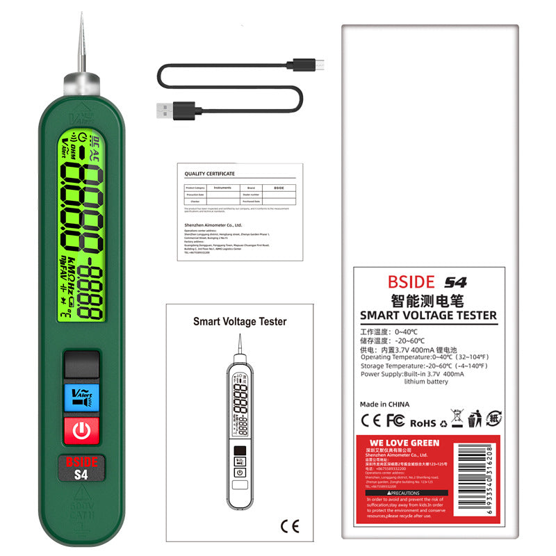 Power Failure Automatic Identification Digital Display Intelligent Sensing Test Pencil