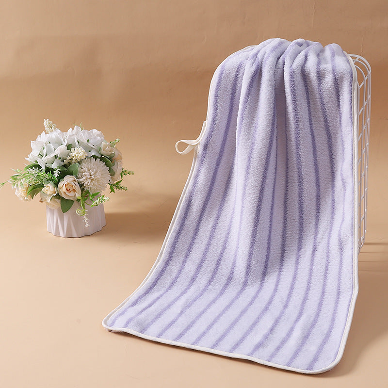 Coral Fleece Towel Face Wrapping Can Be Hung