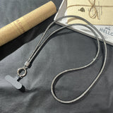 Niche Ins Style Creative Rhinestone Mesh Rope Crossbody Chain