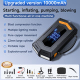 Automobile Emergency Jump Starter and Tire Inflator