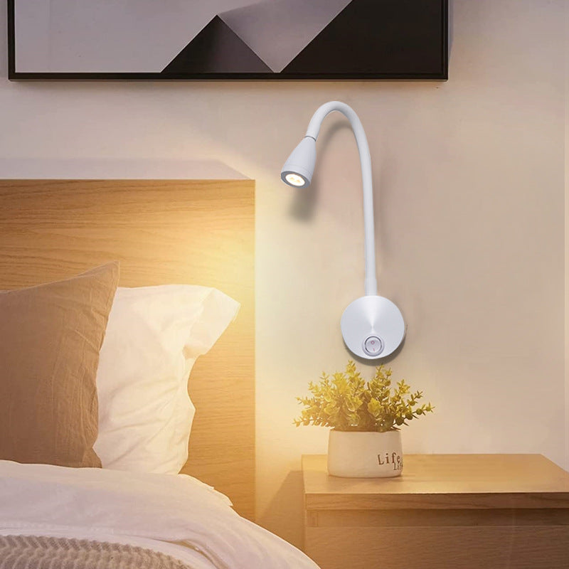 360° Rotating LED Spotlight Wall Lamp
