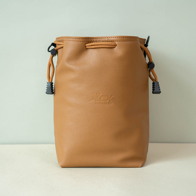 Camera Buggy Bag Leather Household