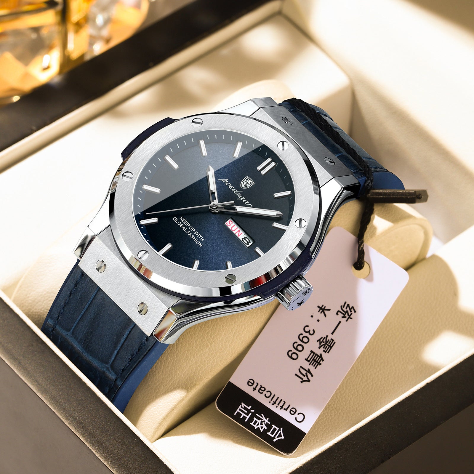Men's Waterproof Luminous Quartz Watch