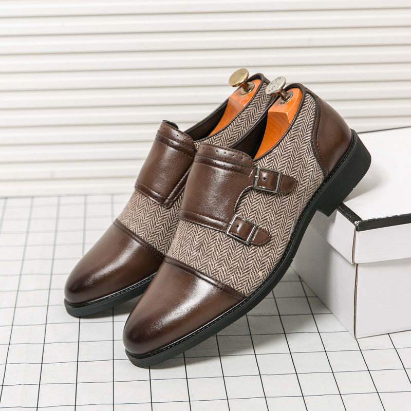 Fashion Men's Winter Retro British Style Shoes