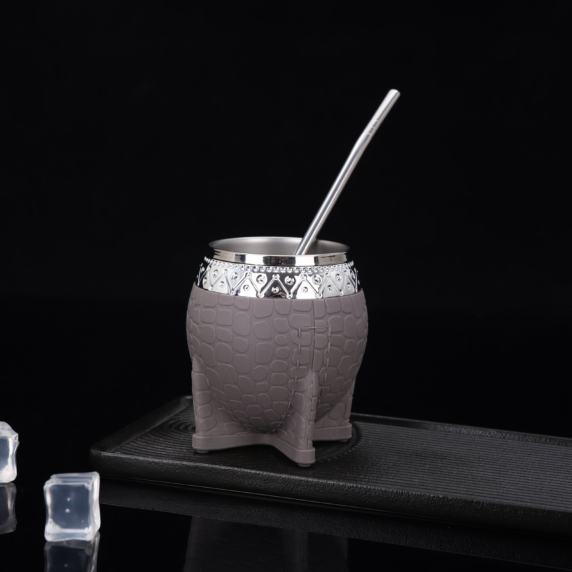 Stainless Steel Madai Cup Double-layer Vacuum With Straw Cup