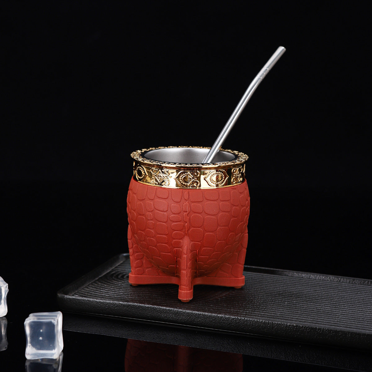 Stainless Steel Madai Cup Double-layer Vacuum With Straw Cup