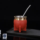 Stainless Steel Madai Cup Double-layer Vacuum With Straw Cup