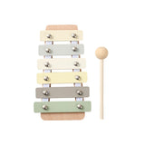 Baby Early Education Wooden Biteable Musical Instrument Toy Suit