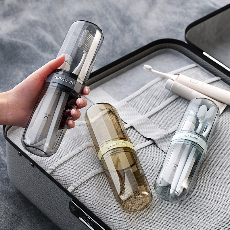 Travel Portable Toothbrush Set Storage Box