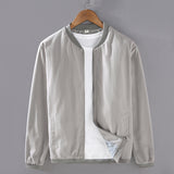 Solid Color Simple Jacket Men's Autumn Lightweight