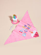Creative Printing Dog Triangular Binder Birthday Saliva Towel Accessories