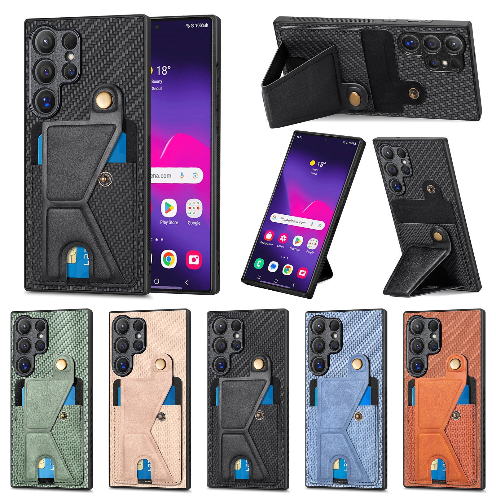 Bracket K-type Structure Card A36 Multifunctional A16 Phone Case