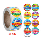 Copper Board Self-adhesive Children's Cartoon Stickers Label