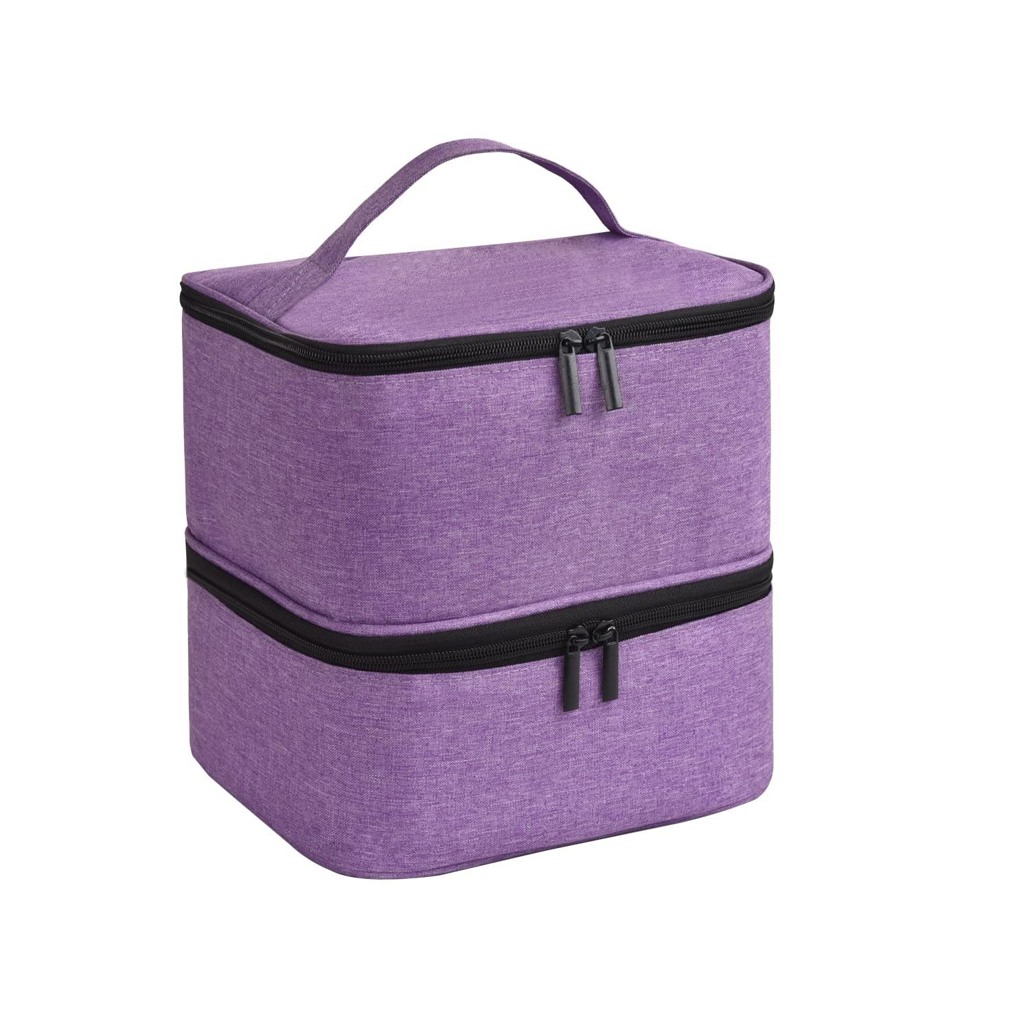 Nail Polish Essential Oil Storage Bag Portable Double Layer Makeup Storage Box